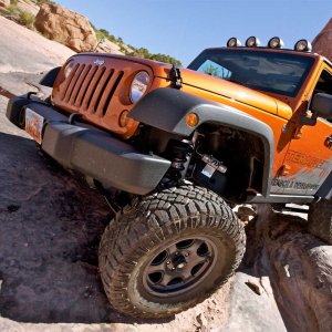 Front upper adjustable short control arm kit TeraFlex Alpine Flexarm Lift 2-4"