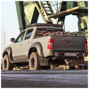 Rear steel bumper MorE 4x4