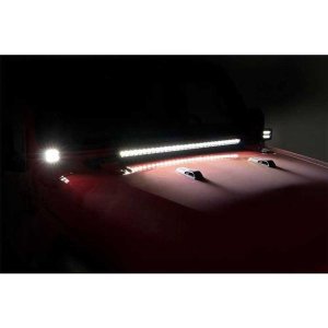 LED lights 2" square Rough Country Black Series