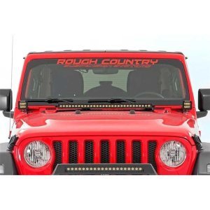 LED lights 2" square Rough Country Black Series