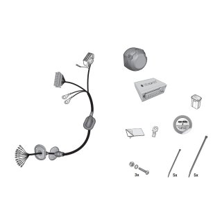 Hitch receiver wiring harness 13 PIN HAK-SYSTEM