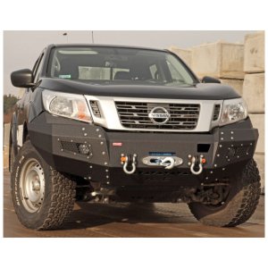 Front steel bumper with winch plate MorE 4x4