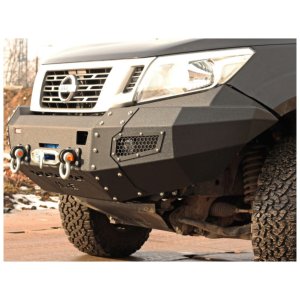 Front steel bumper with winch plate MorE 4x4