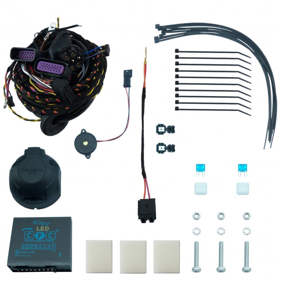 Hitch receiver wiring harness 7 PIN HAK-SYSTEM