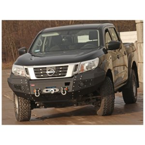 Front steel bumper with winch plate MorE 4x4
