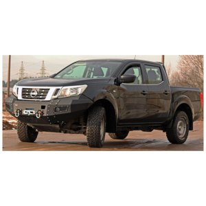 Front steel bumper with winch plate MorE 4x4