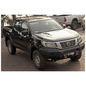 Front steel bumper with winch plate MorE 4x4