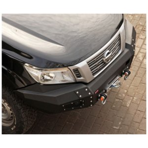 Front steel bumper with winch plate MorE 4x4