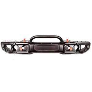 Front aluminium bumper with bull bar and winch plate OFD