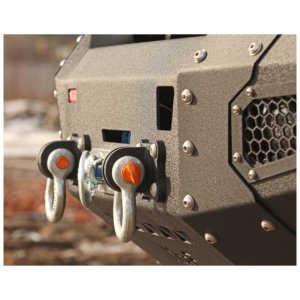 Front steel bumper with winch plate MorE 4x4