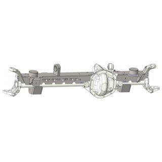 Iron Rock WJ to JK Dana 44 Front Axle Swap Truss lift 4"+