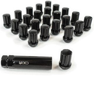 Short wheel lug nuts safety set M14x1,5 OFD
