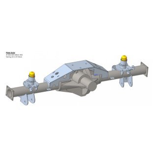 Iron Rock WJ to JK Dana 44 Rear Axle Swap Truss