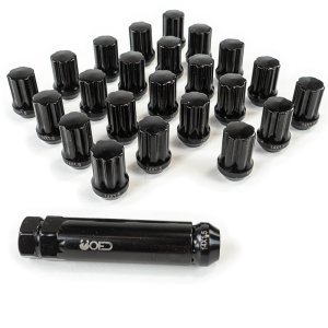 Short wheel lug nuts safety set M14x1,5 OFD