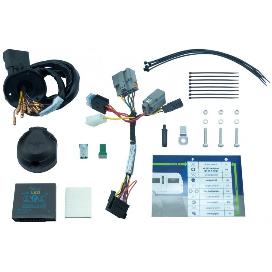 Hitch receiver wiring harness 13 PIN HAK-SYSTEM