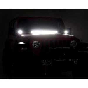 LED lights 2" square Rough Country Black Series