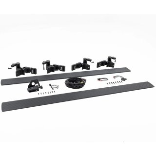 Power running boards Rough Country Double Cab