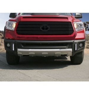 Front bumper guard with LED lights Air Design