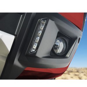 Front bumper guard with LED lights Air Design
