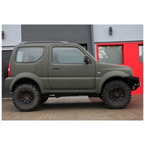 Front steel bumper with winch plate MorE 4x4