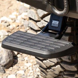 Retractable bumper step passenger side RealTruck AMP