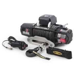 Winch with synthetic rope and wireless remote 10000 lbs Smittybilt X20 GEN2