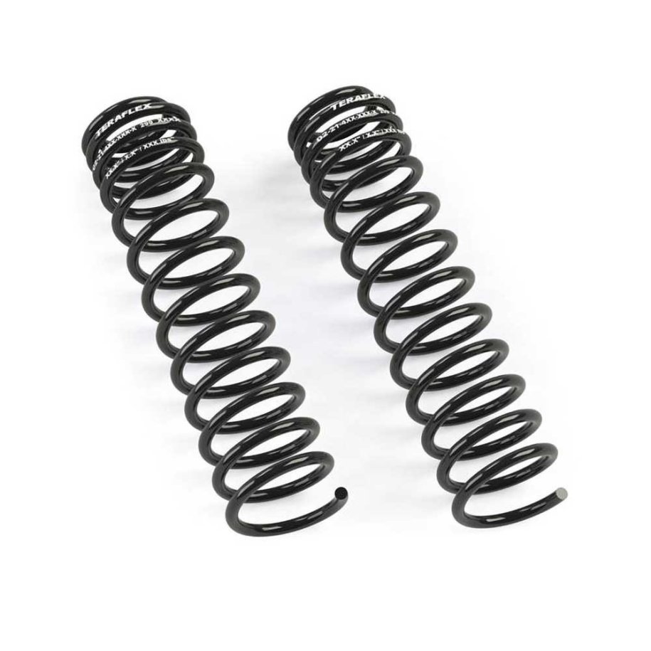 Front progressive dual rate coil springs TeraFlex Lift 4,5" Petrol