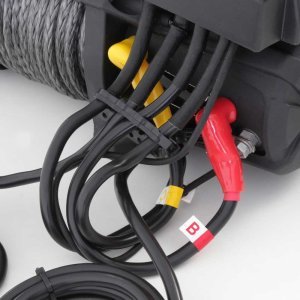 Winch with synthetic rope and wireless remote 10000 lbs Smittybilt X20 GEN2