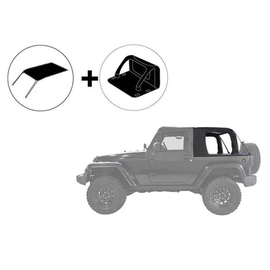 Complete roof cover Cargo top Black Diamond Suntop