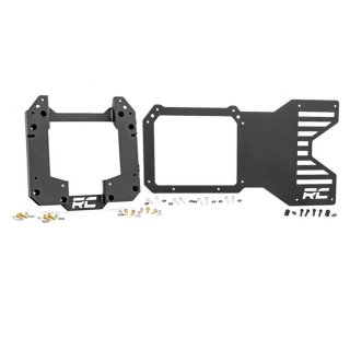Spare tyre relocation with reinforcement bracket Rough Country