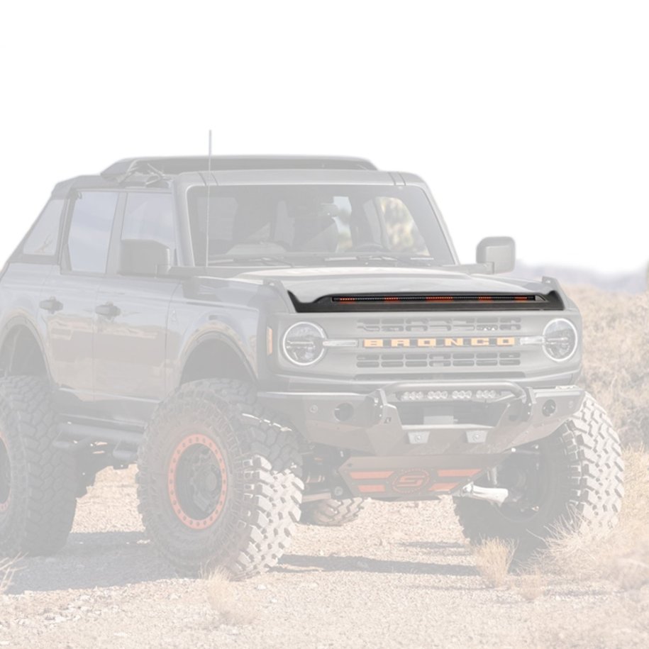 Hood shield protector Husky Liners Aeroskin Lightshield Pro