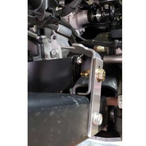 Front brake line bracket extension Clayton Lift 2-4"