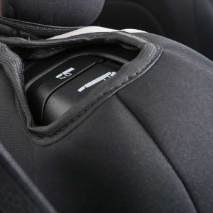 Neoprene seat covers set charcoal Smittybilt