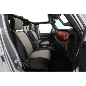 Neoprene seat covers set charcoal Smittybilt