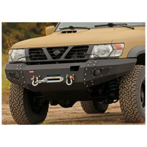 Front steel bumper with winch plate MorE 4x4