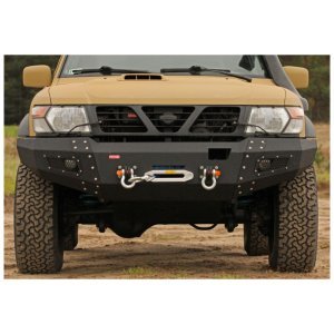 Front steel bumper with winch plate MorE 4x4