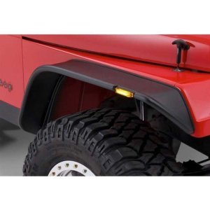 Front and rear fender flares RealTruck Bushwacker Flat Style