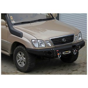 Front steel bumper with winch plate MorE 4x4