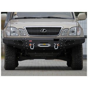 Front steel bumper with winch plate MorE 4x4