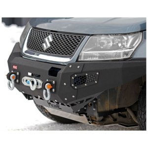 Front steel bumper with winch plate MorE 4x4