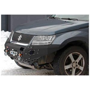 Front steel bumper with winch plate MorE 4x4