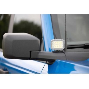 LED lights 2" square Spot Beam Rough Country Black Series
