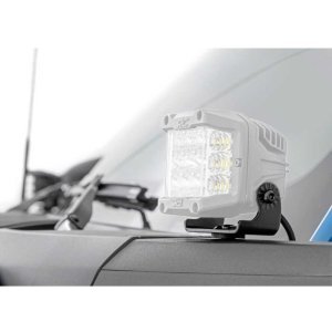 LED lights 2" square Spot Beam Rough Country Black Series