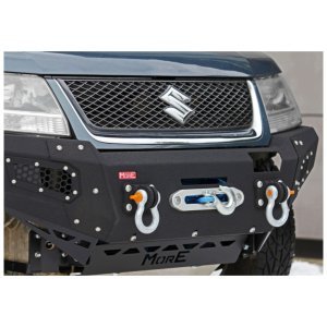 Front steel bumper with winch plate MorE 4x4