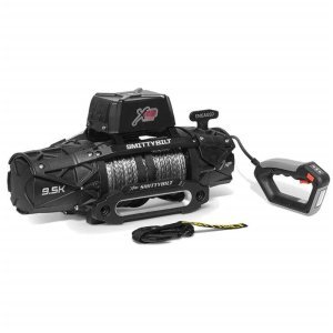 Winch with synthetic rope and remote 9500 lbs Smittybilt XRC GEN3