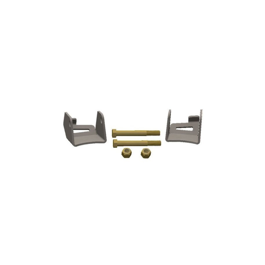 Rear axle lower control arm skidplates Barnes 4WD