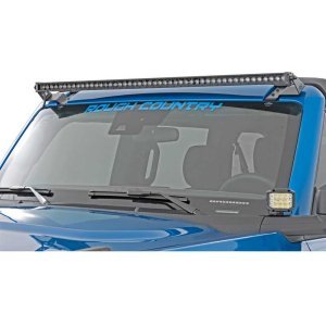 LED light bar 50" upper windshield Black Series Rough Country