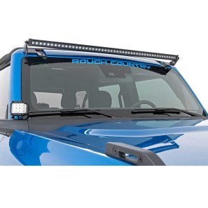 LED light bar 50" upper windshield Black Series Rough Country
