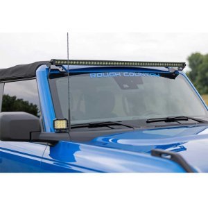 LED light bar 50" upper windshield Black Series Rough Country