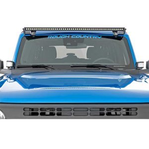 LED light bar 50" upper windshield Black Series Rough Country